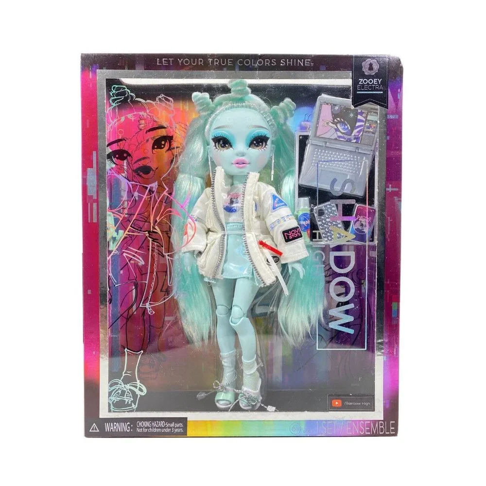 Rainbow High Shadow High Zooey Electra Fashion Doll & Accessories